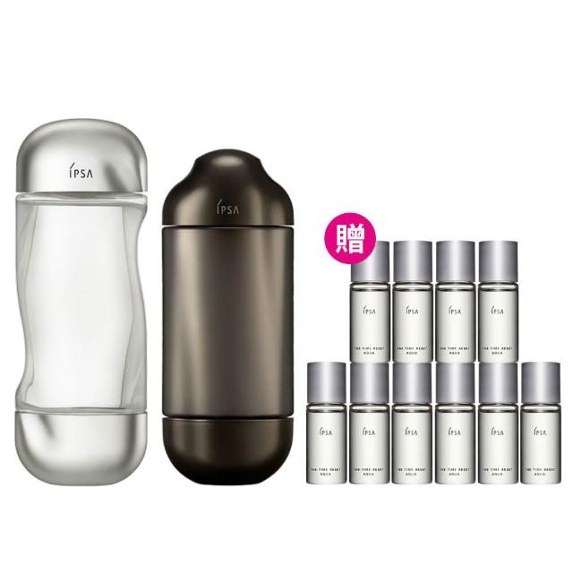 【IPSA 茵芙莎】官方直營 神水傳奇組 精華露/化妝水/抗老/保濕(黑金水150ml + 美膚機能液200ml)