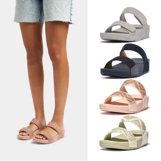 【FitFlop】經典亮粉/多彩亮片舒適雙帶涼鞋(多款)