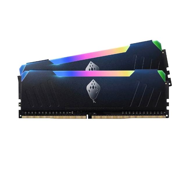 【ANACOMDA 巨蟒】ET D4 3200 32GB /16GBX2/ 雙通RGB電競超頻記憶體 黑(RGB 燈條 D4 雙通包 桌上型記憶體)