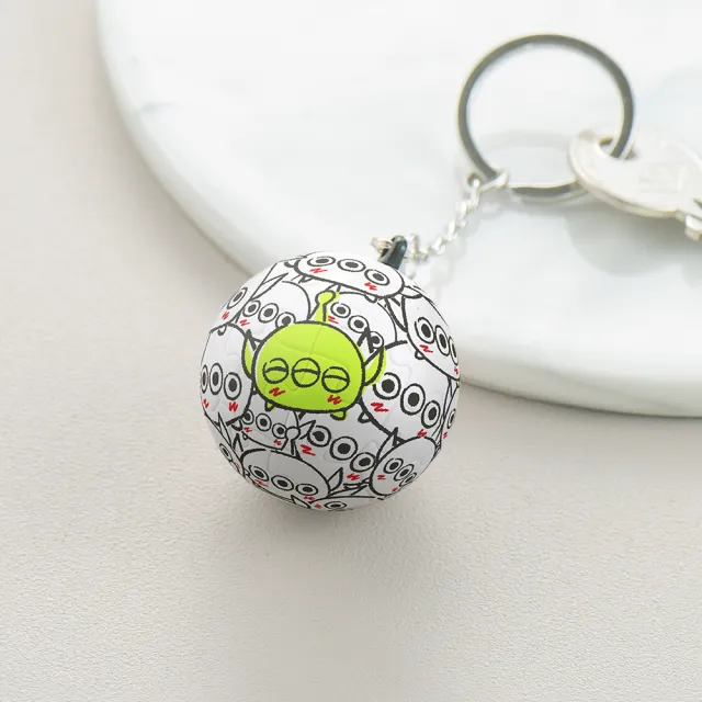 【Pintoo】Tsum Tsum - 三眼怪 - 造型鑰匙圈拼圖24片