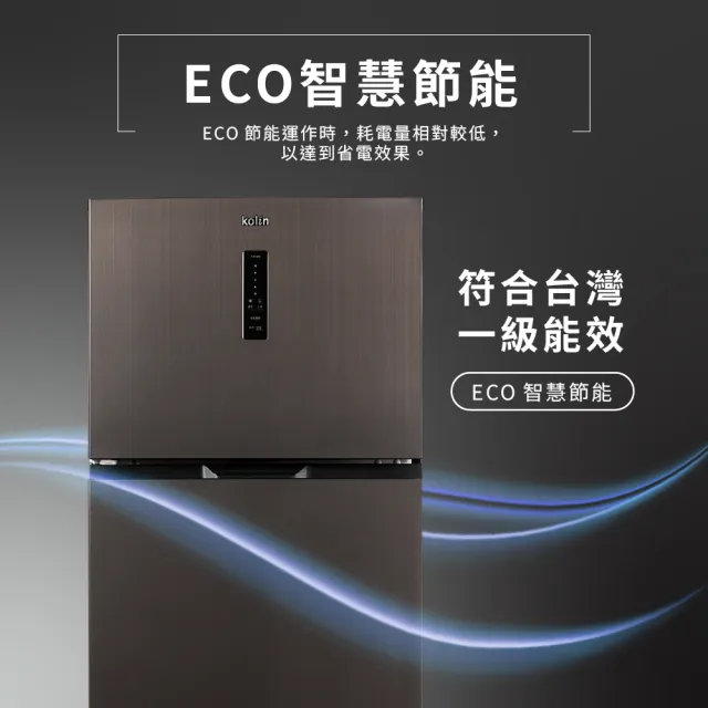 【Kolin 歌林】58H快配★momo獨家★485公升一級變頻雙門電冰箱(KR-P248V06)