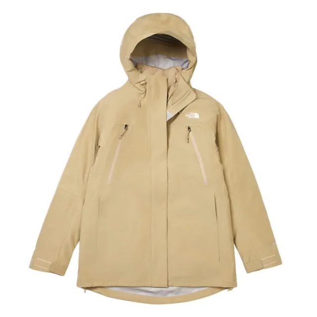 【The North Face】TNF 羽絨 三合一外套 W STORMPEAK FL TRICLIMATE PARKA - AP 女 卡其(NF0A8EQQLK5)