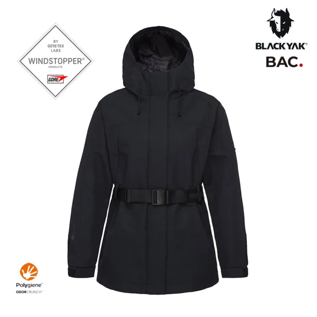 【BLACKYAK】女 TRAVEL GTX WSP防風外套[兩色]BYEB2WJ204(銀離子 休閒外套 保暖 防風 女款)