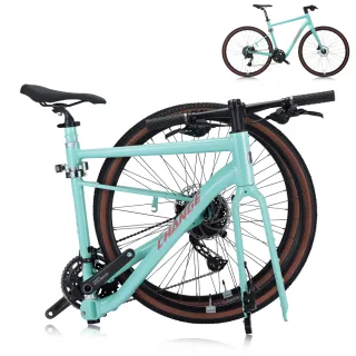 【CHANGE】GF-102G 公路車 折疊車 礫石車(Shimano Cues 20速 摺疊車 自行車 可加裝電動車套件)