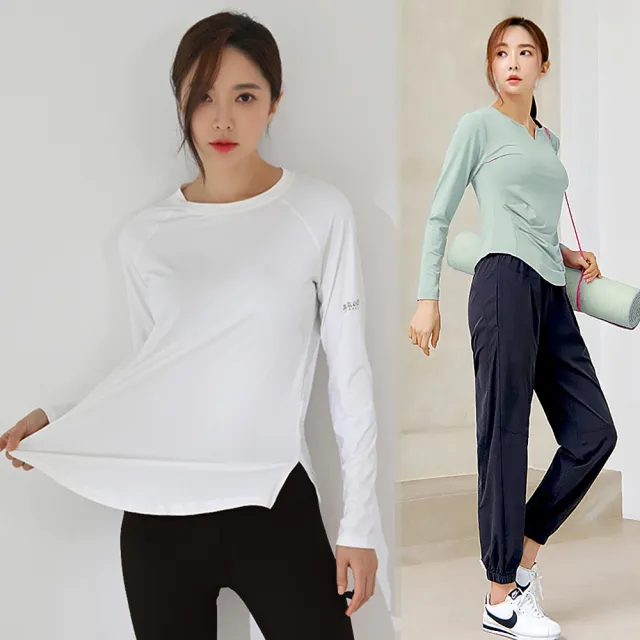 【BODYAIR】韓妞必BUY運動衣褲組(瑜珈.慢跑.健身.透氣.舞蹈.運動服.運動褲)