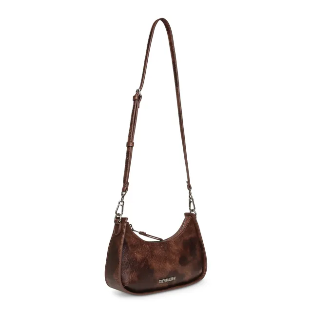 【steve madden】復古刷色腋下包 BTROPINA(咖啡色)