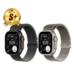 【Apple】S+級福利品 Apple Watch Ultra 3 GPS+行動網路 49mm(鈦金屬錶殼搭配米蘭錶環)