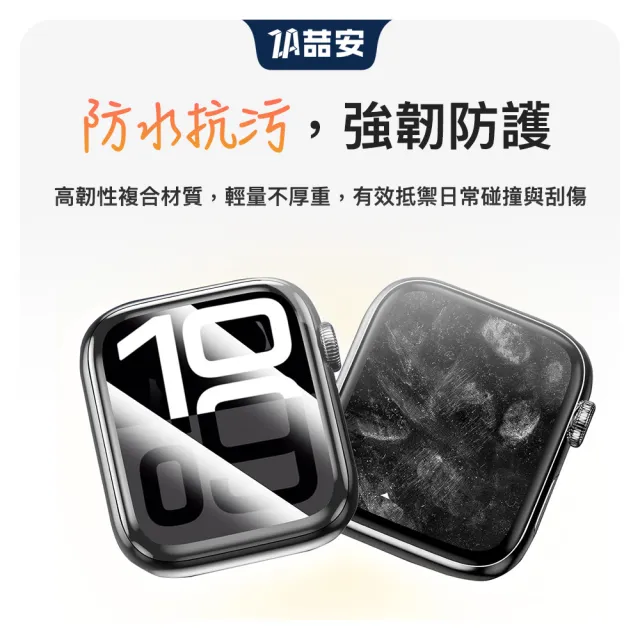 【ZA 喆安】高清螢幕手錶保護貼膜 S9/8/7 41mm/45mm 適用Apple Watch