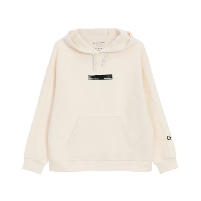 【GIORDANO 佐丹奴】女裝高彈力連帽上衣 Urban Outdoor系列(03 奶白)
