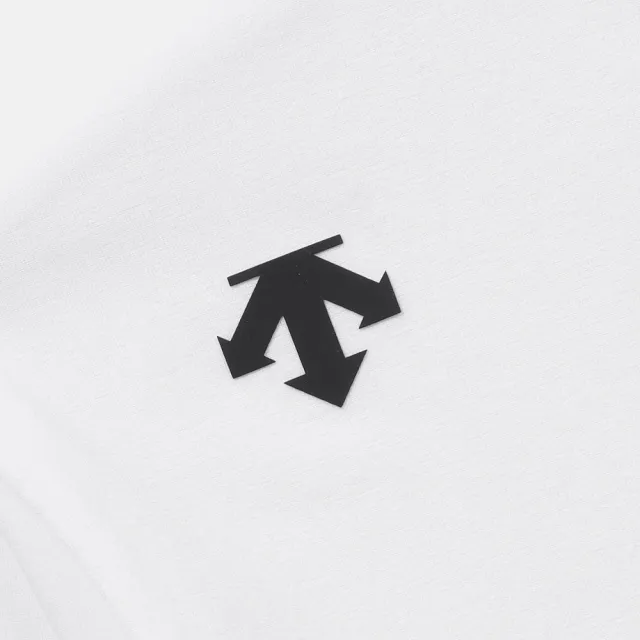【DESCENTE】長袖上衣 男 快排 TOUGH ESSENTIAL LONG SLEEVE 白 SQ323UTL72-WHT0