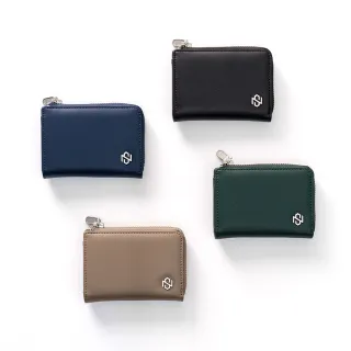 【NEW STAR】卡片零錢包 微光守藏RFID防盜拉鍊錢包 超纖皮革 女 男皮夾 現貨 CA177(情人節 禮物)