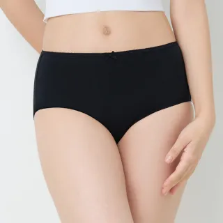 【Triumph 黛安芬】輕風自在系列 棉質高腰內褲(經典黑)