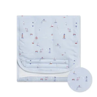 【奇哥】快樂水手大肚圍 73x25cm(天絲棉布 嬰兒肚圍 新生兒肚圍 透氣肚圍 寶寶護肚)