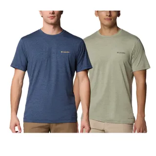 【Columbia 哥倫比亞】男款-防曬UPF50快排短袖上衣(多款選擇-JS)