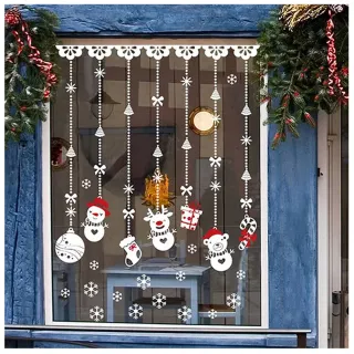 【JB 時尚壁貼】聖誕雪人吊飾