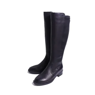 【KOKKO】超模迷人顯瘦纖體彈力美靴(黑色)