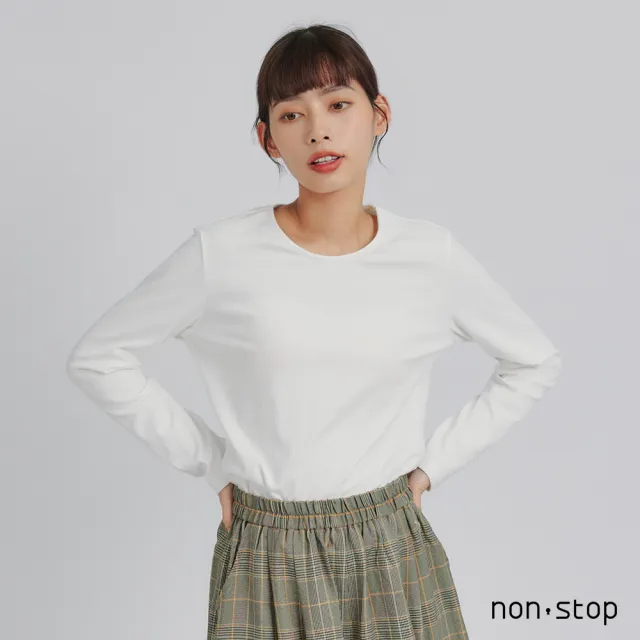 【non-stop】基本百搭素面T恤-4色