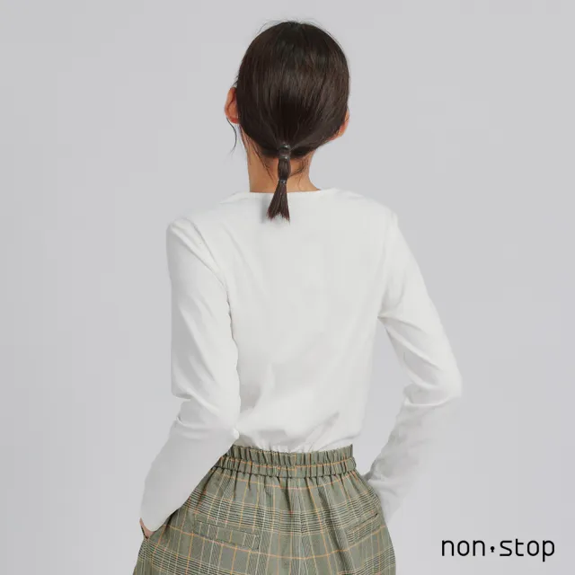 【non-stop】基本百搭素面T恤-4色