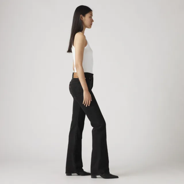 【LEVIS】Wedgie Boot女款中腰靴形丹寧牛仔褲 熱賣單品 A8710-0000