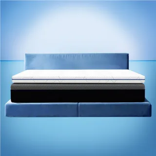 【Lunio】Nooz SmartRest 翻轉薄墊標準雙人5尺(雙面翻轉軟硬任選 改善舊床墊舒適度)