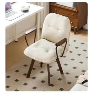 【宅造印象】家用休閒辦公椅 貓爪皮 360°旋轉(電腦椅 休閒椅 旋轉椅 靠背椅 書桌椅 宿舍椅)