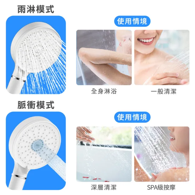 【3M】ShowerCare SF500除氯蓮蓬頭(加大花灑面積/加壓出水孔/兩段出水模式/省水)