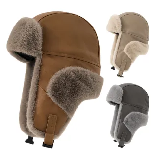 【TLYS-J】騎行保暖雷鋒帽 護耳棒球帽 防寒飛行帽 護耳套頭帽 戶外保暖帽男女 滑雪帽冬