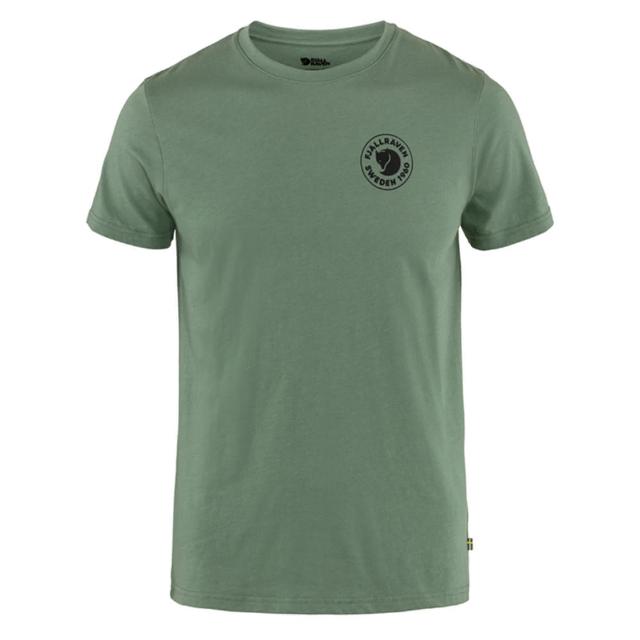 【Fjallraven】1960 Logo T恤 男(FR87313-051麻花灰 FR87313-113粉筆白 614綠鏽 555深暗藍)