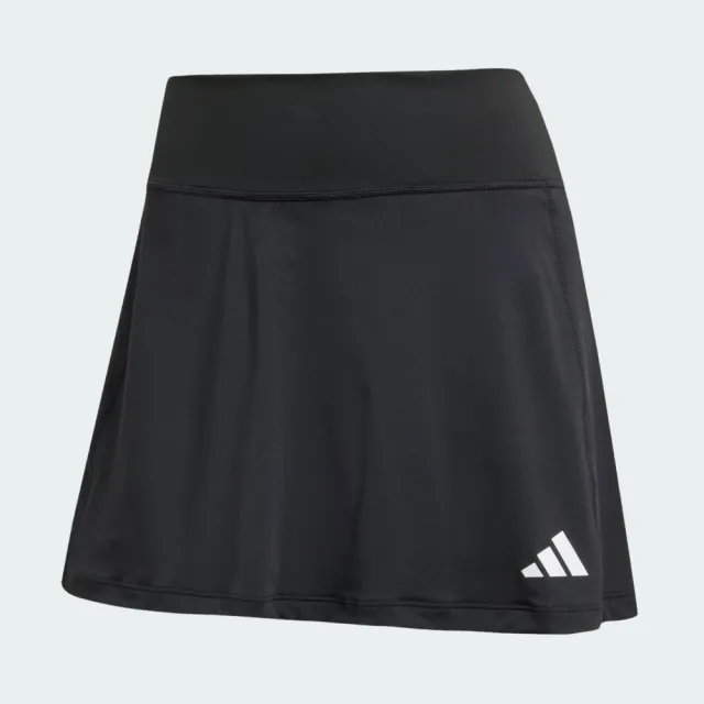 【adidas 愛迪達】愛迪達 Optime Skort 女 運動褲裙 吸濕排汗 黑 亞版(JG6172)