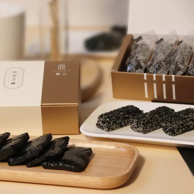 【CHU SHIN WU ER 無二】烏亮芝麻點心組 x5盒-含運(126g±4.5%)