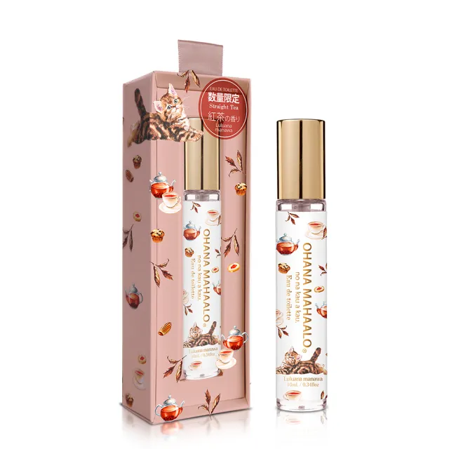【OHANA MAHAALO】貓咪伯爵淡香水筆10ml(專櫃公司貨)