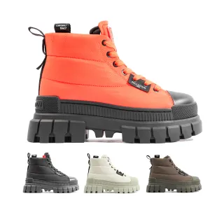 【Palladium】REVOLT BOOT OVERCUSH尼龍暴牙靴/厚底鞋/休閒鞋/女鞋-四色任選