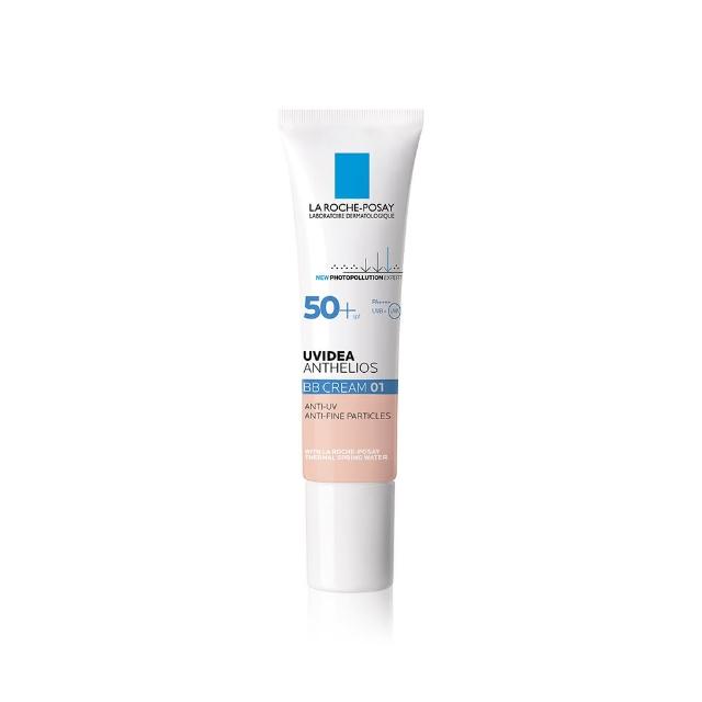 【理膚寶水】全護清爽防曬BB霜SPF50 PA++++ 01 自然色 30ml(光澤裸妝/防曬推薦)