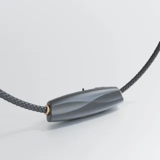 【ible】小艾寶Airvida M1鈦項圈50公分穿戴式負離子空氣清淨機(太空黑/珍珠白 任選)