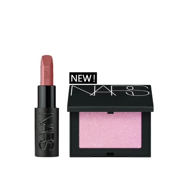 【NARS】緞光持色獨家組(奢慾緞光唇膏/炫色腮紅)