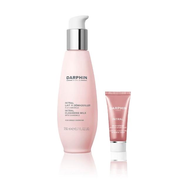 【DARPHIN 朵法】溫和洗卸保濕雙效組(全效舒緩潔膚乳200ml/洗面乳/卸妝乳/雙11限定)