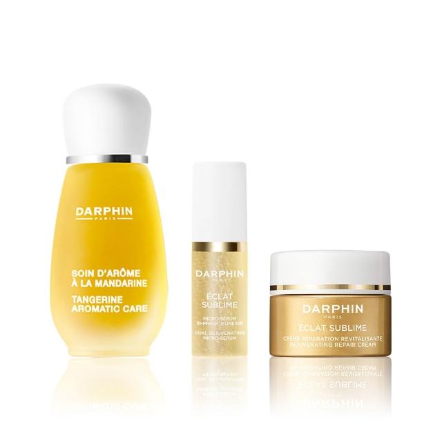 【DARPHIN 朵法】甜橘精露舒緩亮澤組(甜橘芳香精露15ml)