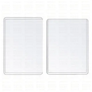 【同闆購物】覆膜硬卡套 10入(雙面覆膜 硬卡套 透明卡套 小卡硬卡套 卡片硬卡套 拍立得 偶像小卡)