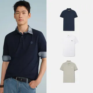 【Timberland 官方旗艦】精選休閒短袖POLO衫 男(多款任選)