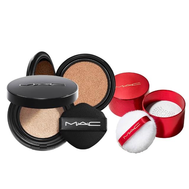 【M.A.C】超持妝霧絲絨氣墊粉餅2蕊1盒組(超持妝霧絲絨氣墊粉餅/超持妝霧絲絨氣墊粉餅_雙11限定)