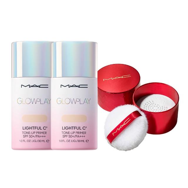 【M.A.C】新品上市 高防曬水潤妝前組(超漾光高防曬妝前乳SPF50+/PA+++*2 /防曬/雙11限定)