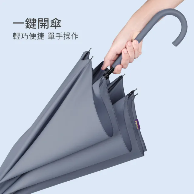 【雨傘王】BigPurple 直傘 自動傘 58CM 防風 輕量 防潑水 58CM 高CP值 1-2人撐(可付費維修)