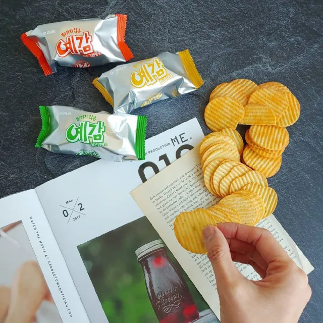【好麗友】預感香烤洋芋片家庭號X6盒(原味)