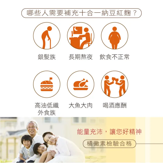 【統欣生技】納豆紅麴(60粒/瓶) 2入組