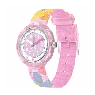 【Flik Flak】兒童手錶 PASTEL PARADISE 兒童禮物/安全防水/瑞士製造 FPNP170(31.85mm)