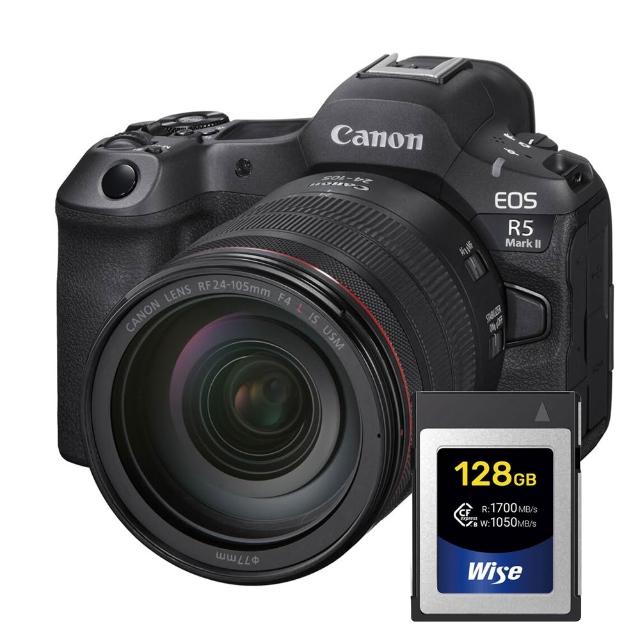 【Canon】EOS R5 II RF24-105mm f/4L IS USM(台灣佳能公司貨)