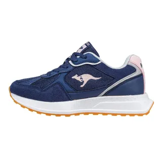 【KangaROOS】女鞋 RACER 科技運動鞋 慢跑鞋 藍粉 KW41186