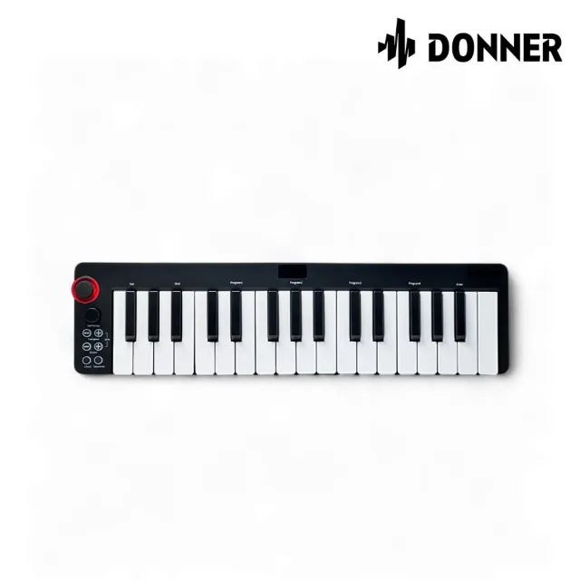 【Donner】N-32 迷你32鍵MIDI鍵盤/極簡不凡(N32 數位鍵盤 錄音鍵盤 編曲鍵盤 KB 電子琴 創作)