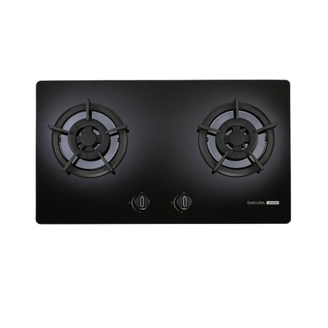 【SAKURA 櫻花】二口小面板易清檯面爐(G2522BG-原廠保固原廠基本安裝)