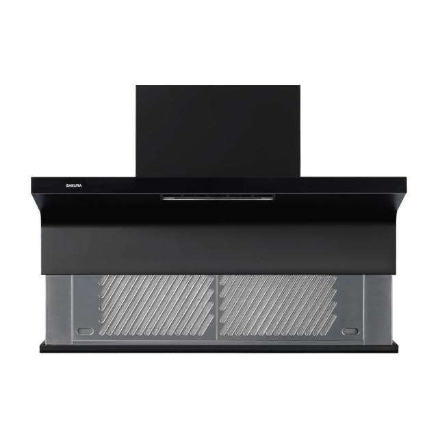 【SAKURA 櫻花】90CM近吸揮手智控下降半隱藏除油煙機(R7352AXL 原廠技師安裝保固服務)